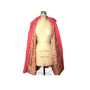 Vintage pink trench coat by Evan-Picone Size L